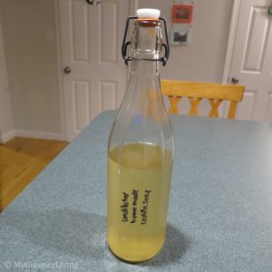 liquid castile soap finished product