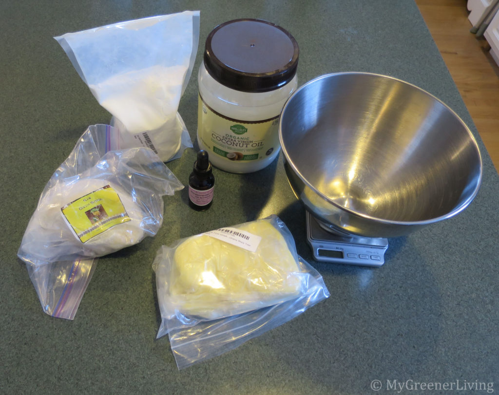 homemade natural sunscreen ingredients
