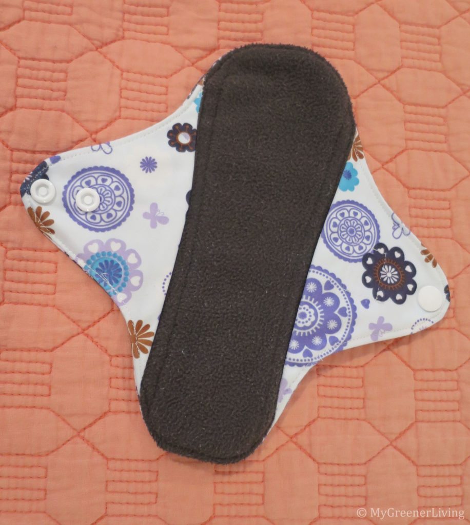 a reusable pad with longer wings