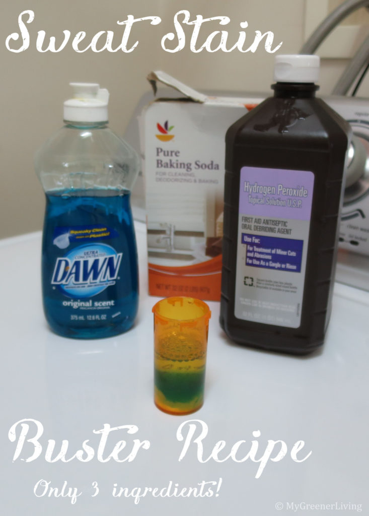 Sweat Stain Buster Recipe